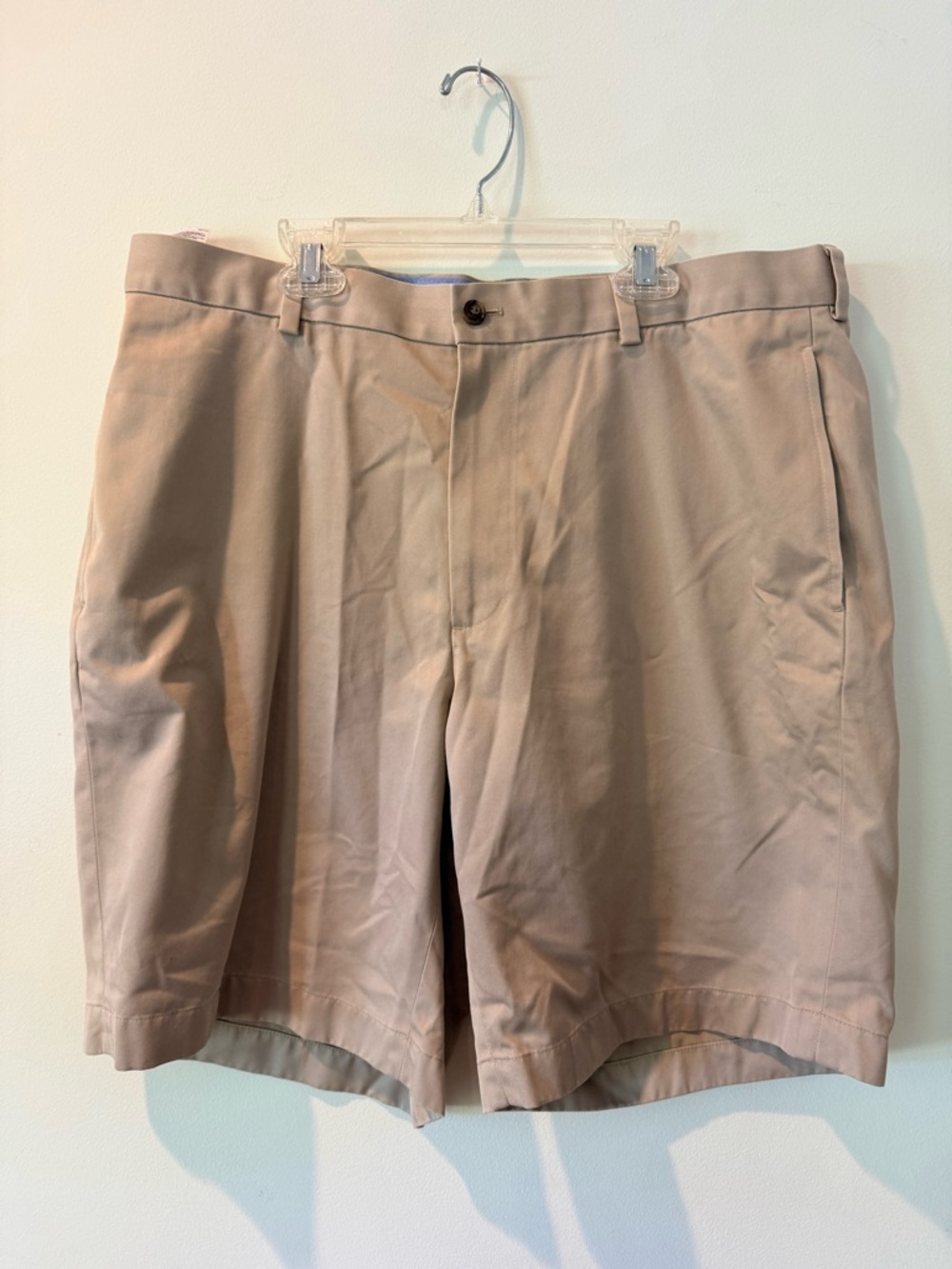 Brooks Brothers Khaki Flat-Front Men's Shorts
